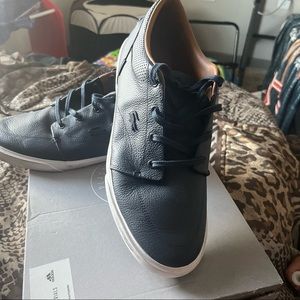 Navy Blue Lacoste Shoes